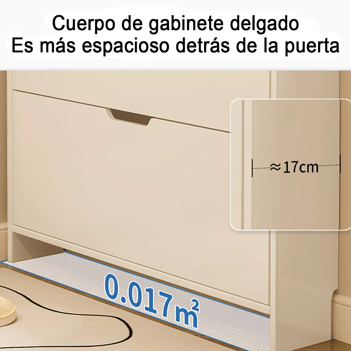Zapatero Mueble Cajonera Organizador Para Zapatos 2 Niveles 4