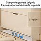 Zapatero Mueble Cajonera Organizador Para Zapatos 2 Niveles - Miniatura 4