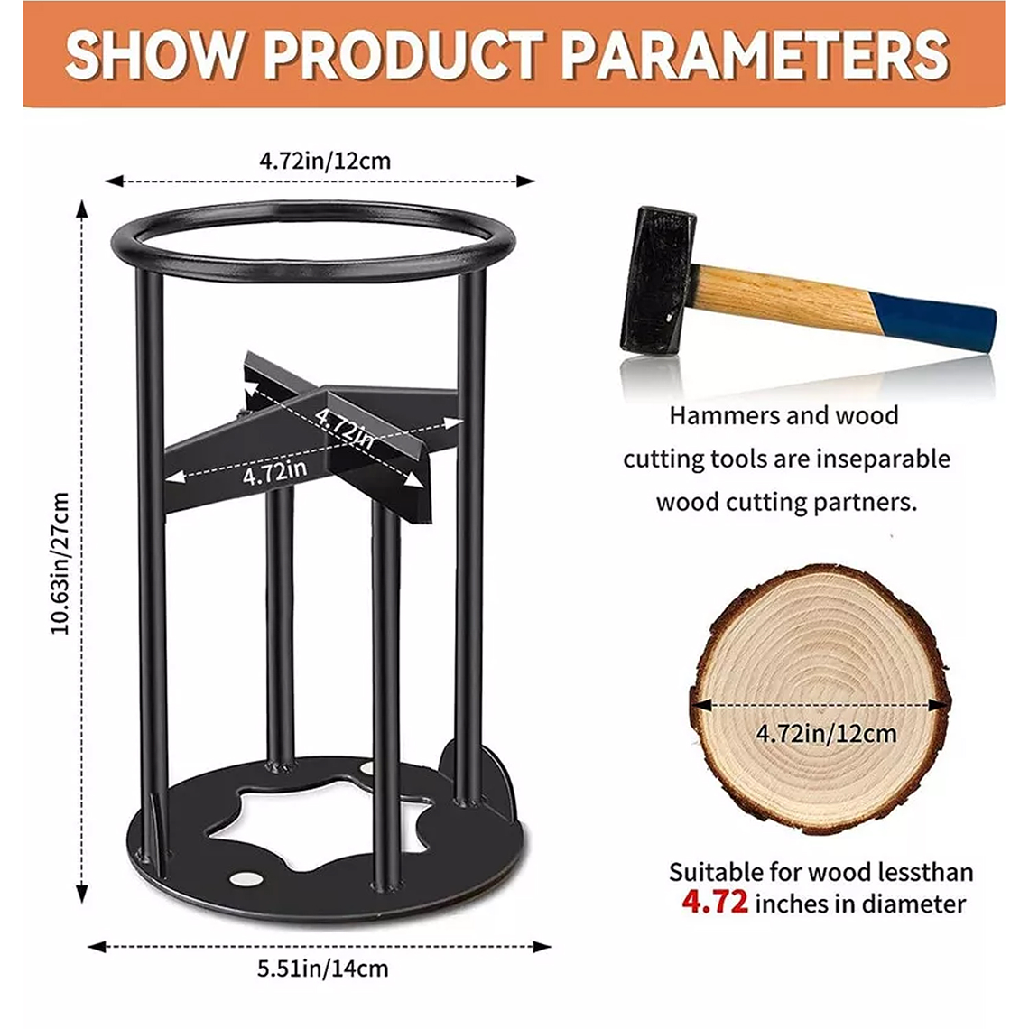 Cortador De Leña Manual Portátil Para Madera 5