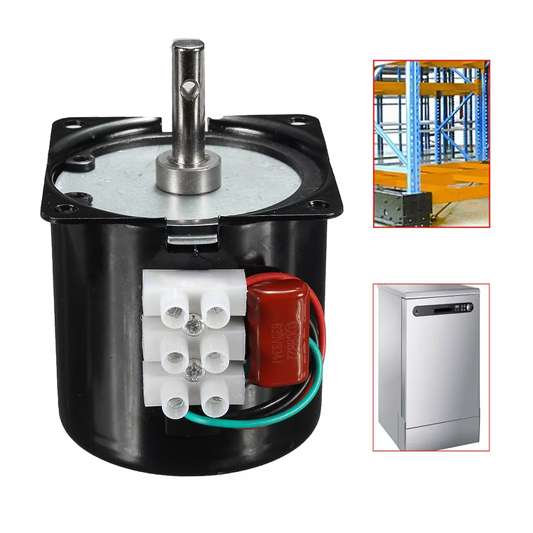 Motor Síncrono Asado Quincho Parrilla 60ktyz 14w 220v 1