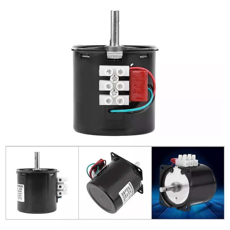 Motor Síncrono Asado Quincho Parrilla 60ktyz 14w 220v 2