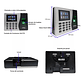 Control Horario Biométrico Huella Y Código Hasta2000 Huellas - Miniatura 4