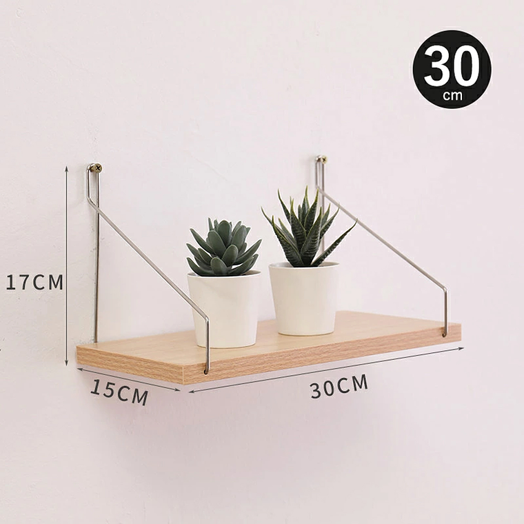 Estantes Flotantes De Pared Para Dormitorio Cocina Baño 4pcs 7