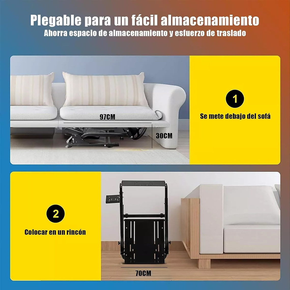 Soporte Volantes Para Thrustmaster, Fanatec, Logitech G29 4