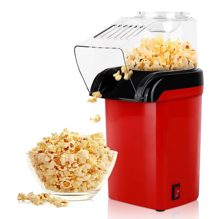 Maquina Cabritas Popcorn 1200w 3 Minutos Libre De Aceite 1
