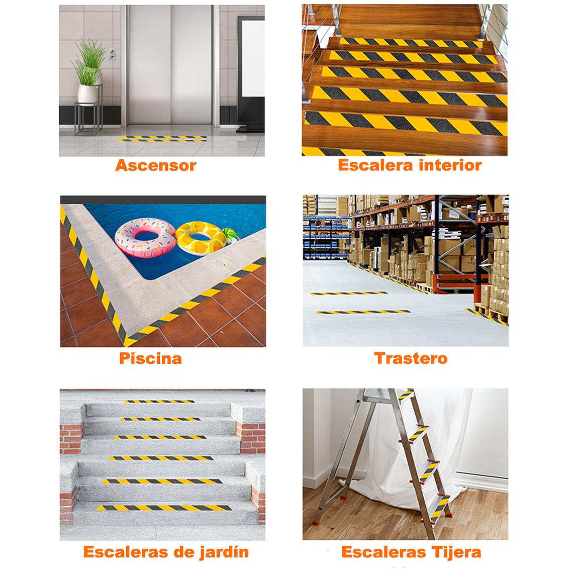 Cinta Seguridad Antideslizante 5 Metros 3