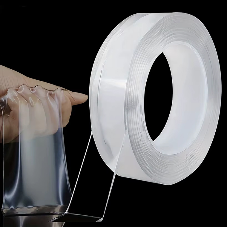 Cinta Doble Contacto Faz Huincha Adhesiva Reutilizable 5mts 1