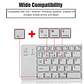 Mini Teclado Inalambrico Plegable Portatil Bluetooth - Miniatura 5
