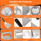 Kit De Prensa De Hamburguesas De Acero Inoxidable - Miniatura 4