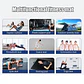 Colchoneta Deportiva Lona Oxford 100x50x5cm Pilates / Yoga - Miniatura 4