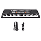 Piano Teclado Musical Eléctrico De 61 Teclas + Micrófono - Miniatura 2