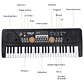 Piano Teclado Musical Eléctrico De 49 Teclas + Micrófono - Miniatura 6