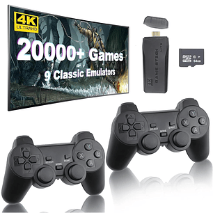 Gamer Stick 4k M8 Lite Para Tv Con Más De 20000 Juegos