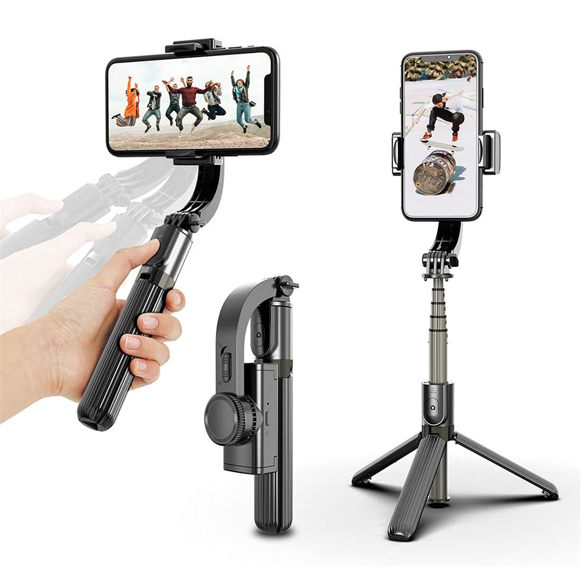 Estabilizador Celular Gimbal L08 Selfie Stick, Tripode/mando 1