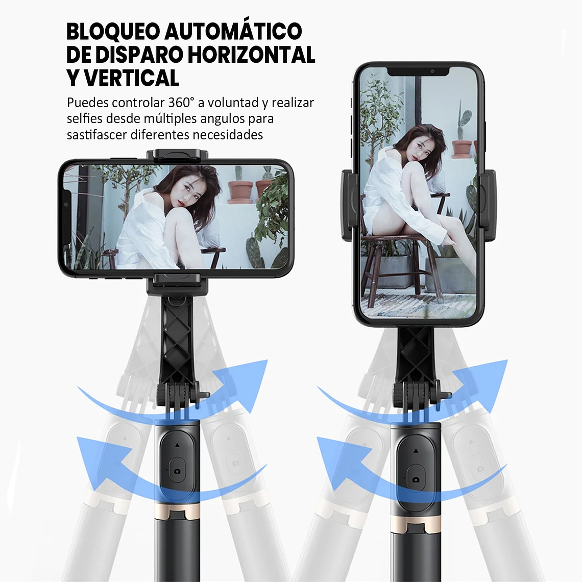 Estabilizador Celular Gimbal L08 Selfie Stick, Tripode/mando 7