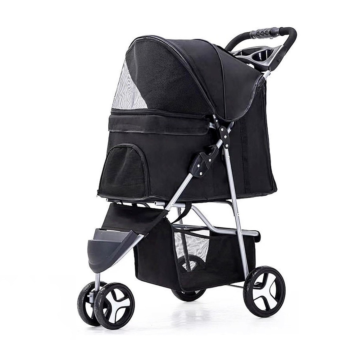 Coche Para Mascota Plegable Y Lavable Raza Pequeña Mediana 1