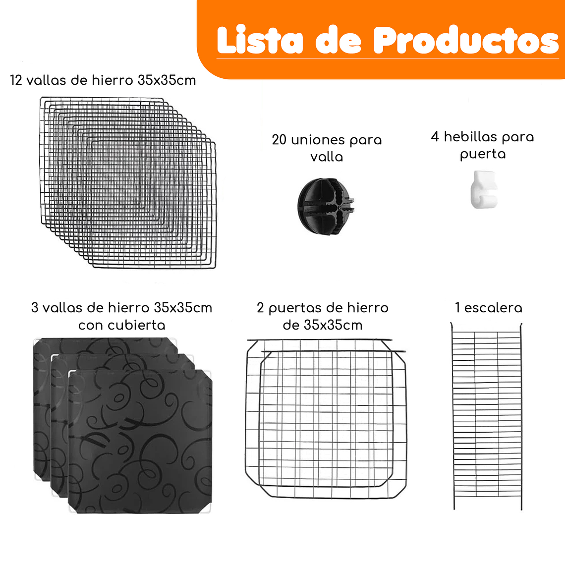 Jaula Corral Armable De 2 Niveles Para Mascotas Pequeñas 8