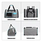 Bolso Transportador Para Mascota Viaje Mochila Transpirable - Miniatura 2