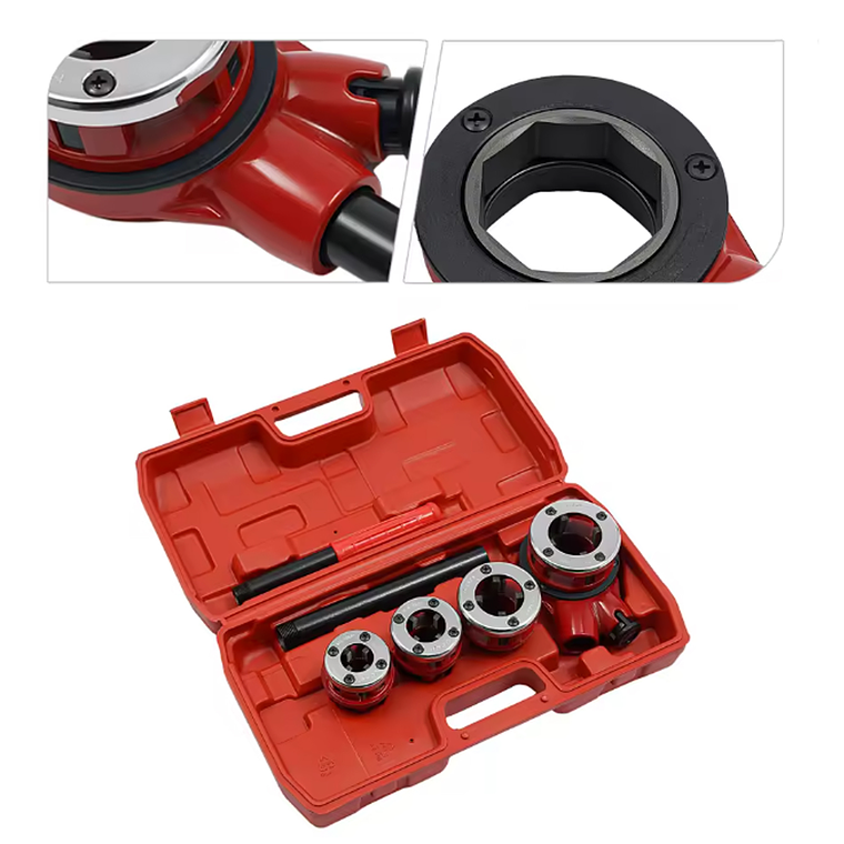 Set Juego De Terrajas Manual Para Tubo 4 Piezas 1/2 - 1 1/4 4