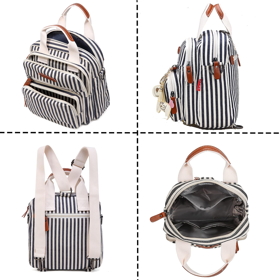 Bolsa Mochila Pañalera Multifuncional Bolsa Pequeña Maternal 4