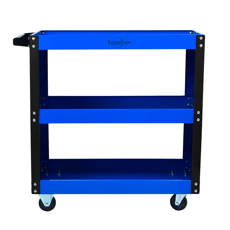 Carro Porta Herramientas 3 Niveles Con Organizador Lateral 2