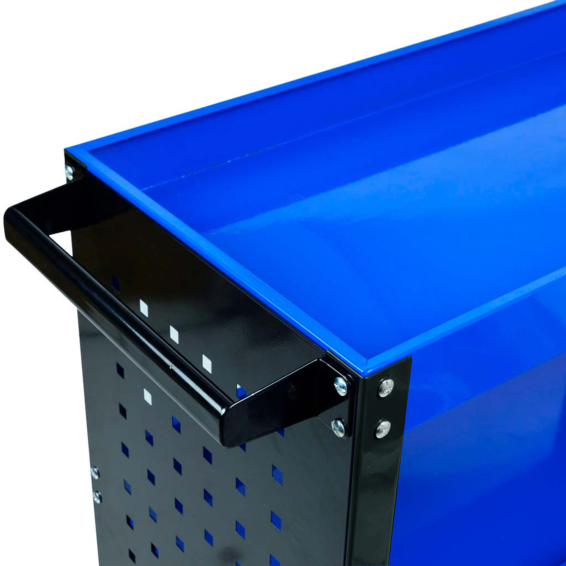 Carro Porta Herramientas 3 Niveles Con Organizador Lateral 3