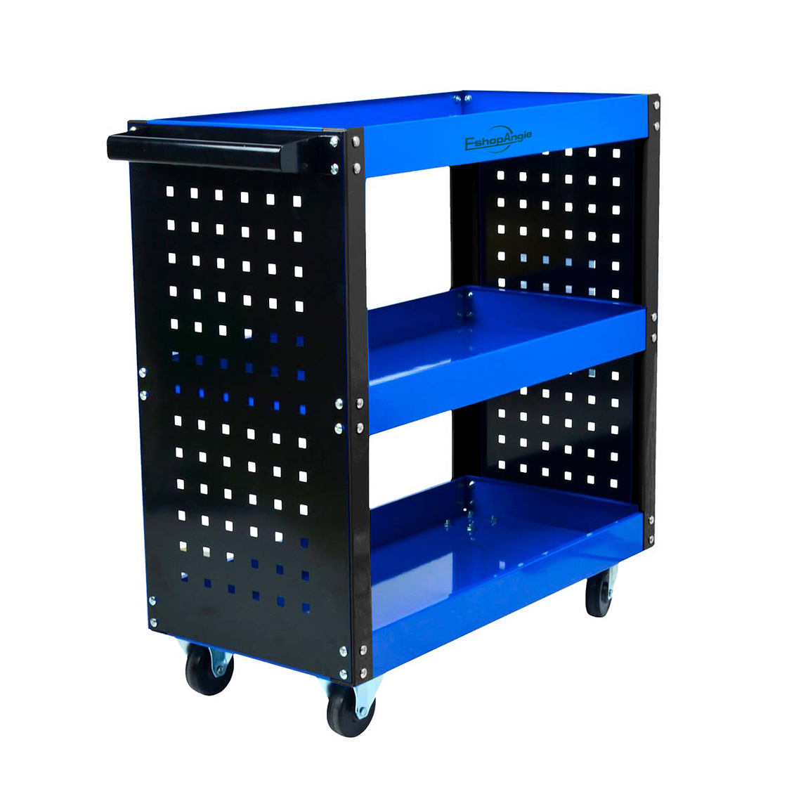 Carro Porta Herramientas 3 Niveles Con Organizador Lateral 1