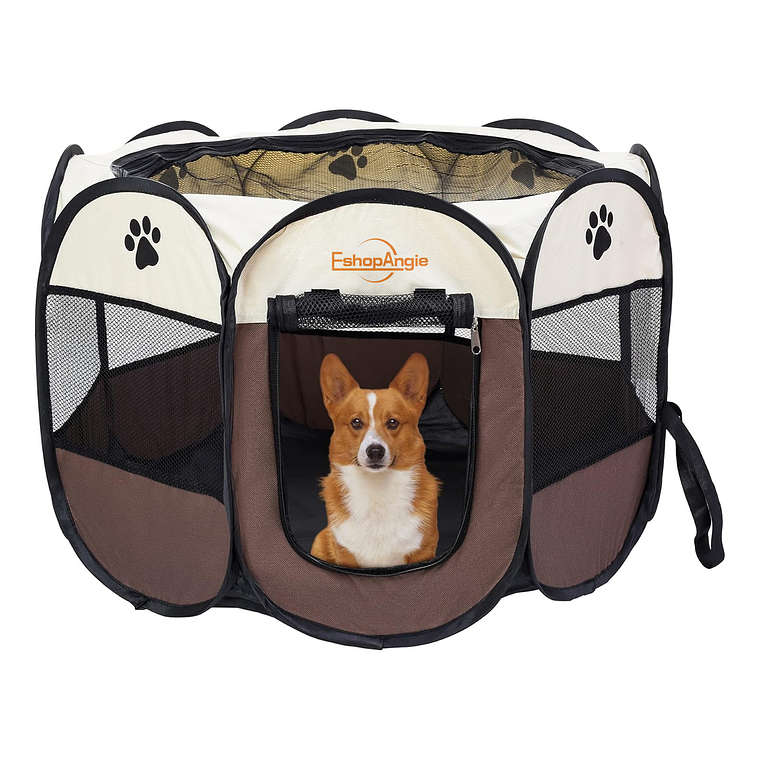 Corral Tienda Para Mascotas Portatil Perro Gato 1