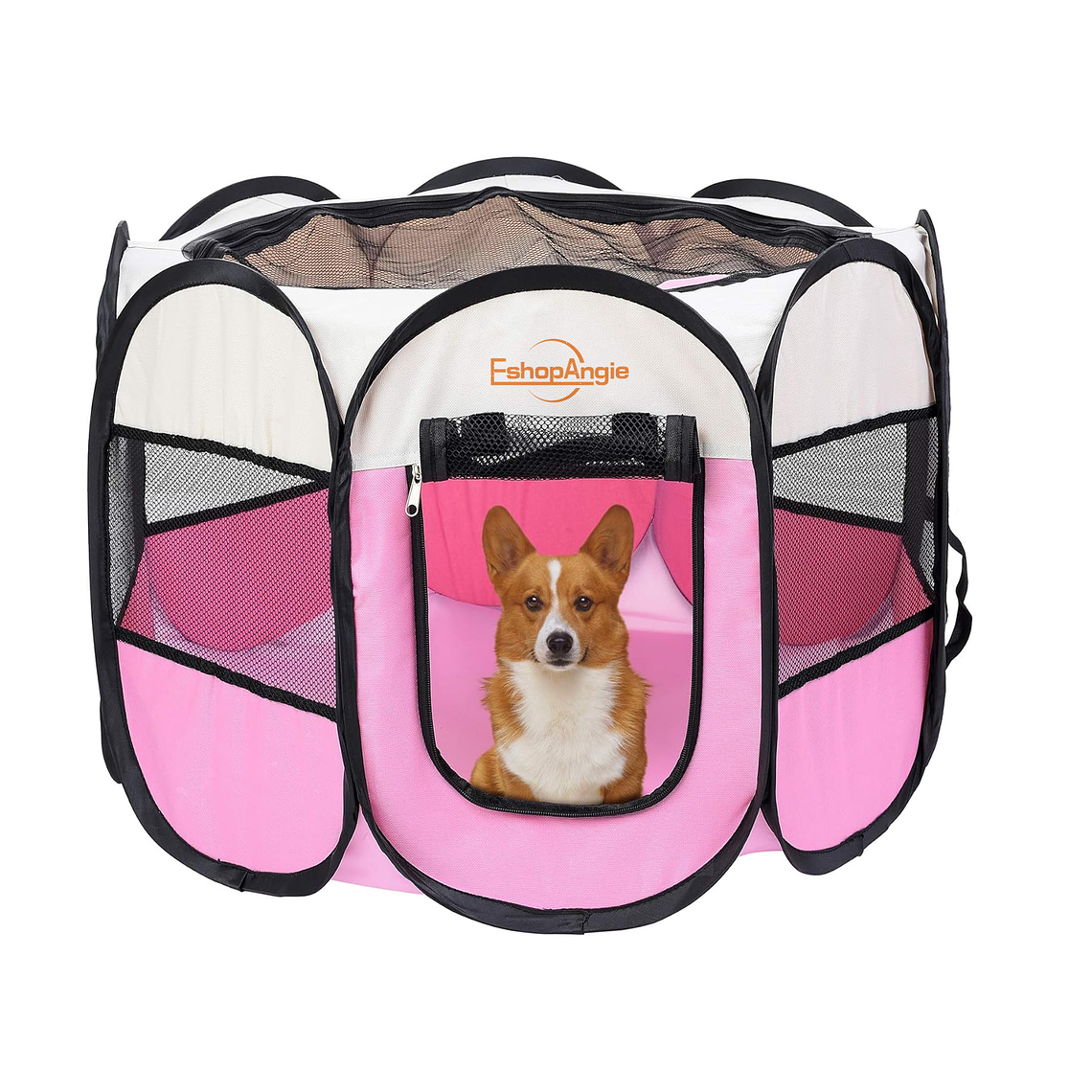 Corral Tienda Para Mascotas Portatil Perro Gato 2