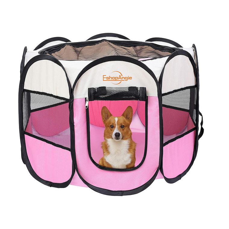 Corral Tienda Para Mascotas Portatil Perro Gato 2