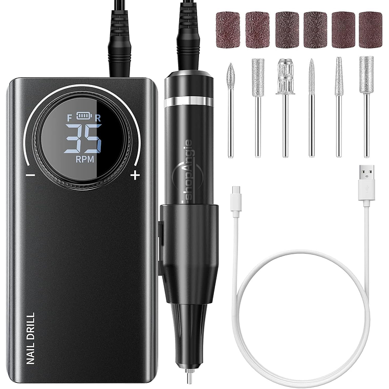 Torno Inalámbrico Profesional Manicure 35000rpm Portátil 1