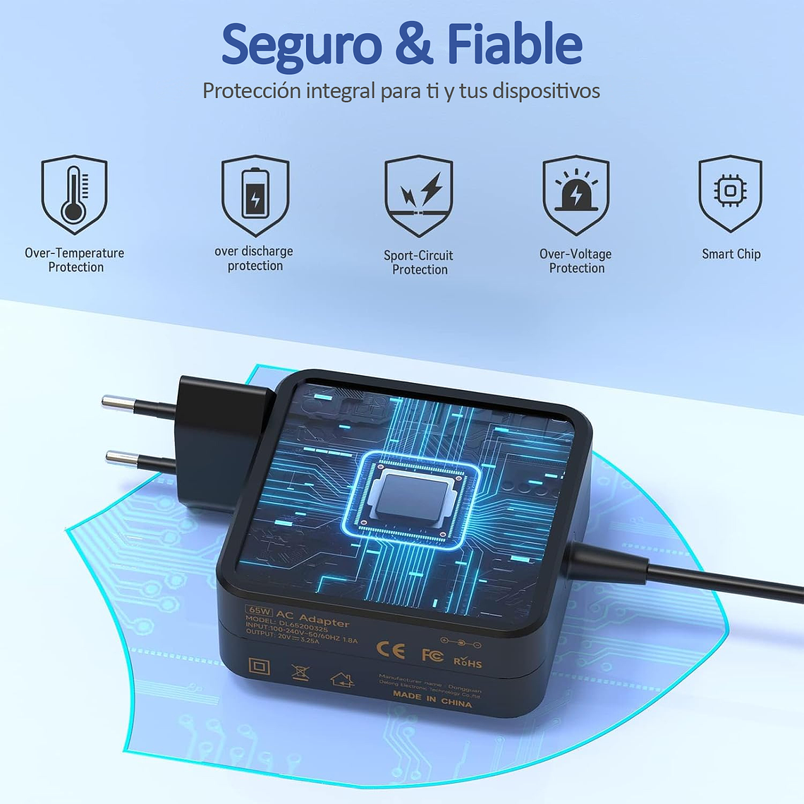 Cargador Alternativo Para Asus 19v 3.42a Plug 5.5*2.5mm 65w 3