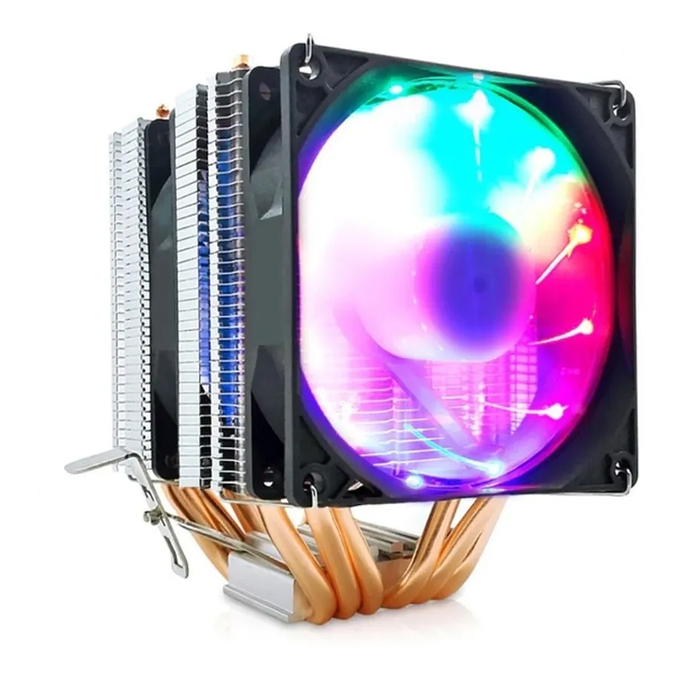Ventilador Enfriador De Cpu Rgb Disipador De Calor 1