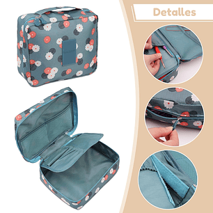 Set Con Estuche Crochet Silicona Accesorios Para Tejer