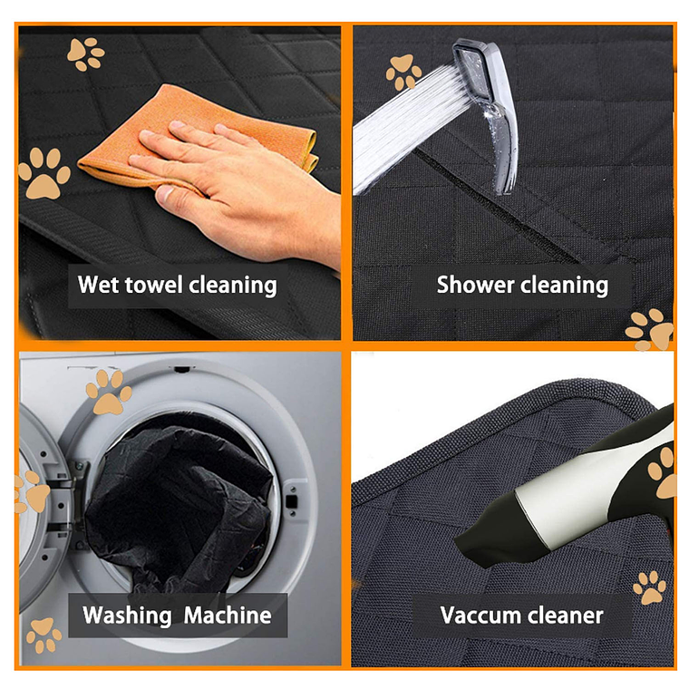 Protector Asiento Funda De Auto Para Mascotas Perros Gatos 5