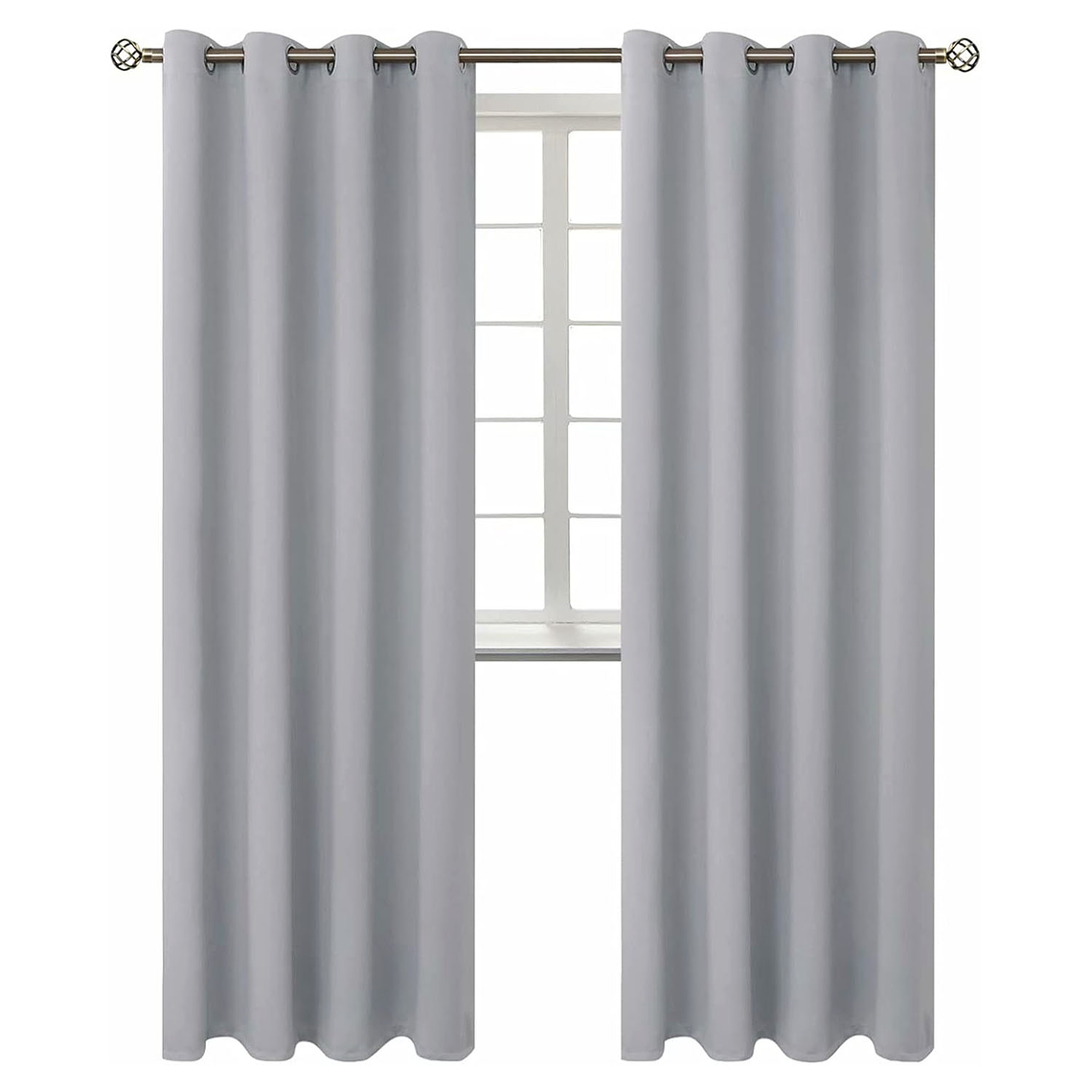 Cortina Blackout 1 Paño 140x220 Cm Tela Poliester 4