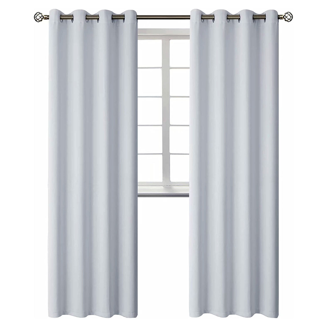 Cortina Blackout 1 Paño 140x220 Cm Tela Poliester 2