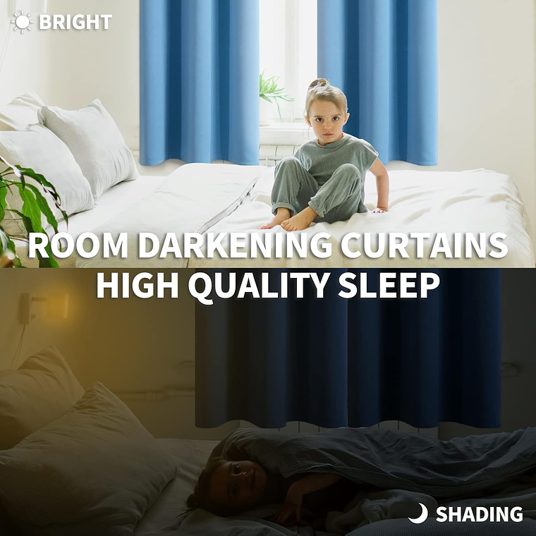 Cortina Blackout 1 Paño 140x220 Cm Tela Poliester 6