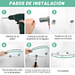 Pack 4 Organizador Repisa Esquineras De Vidrio Ducha Estante - Miniatura 5