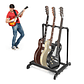 Atril Soporte Triple Para Guitarra Y Bajo Portatil - Miniatura 1