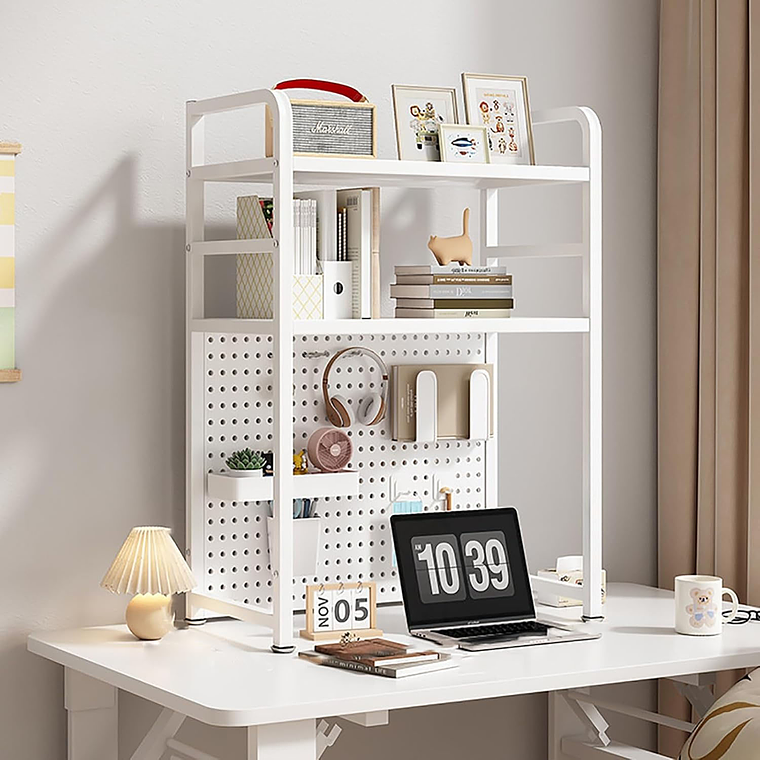 Rack Estante Organizador De Escritorio 2 Niveles 55x98x20 5