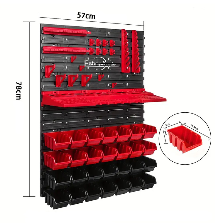 Organizador De Herramientas De Pared Tablero 6