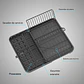 Escurridor De Platos Plegable Secaplatos Para Cocina - Miniatura 3