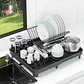 Escurridor De Platos Plegable Secaplatos Para Cocina - Miniatura 5
