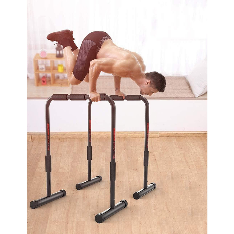 Barras Paralelas Calistenia Ajustables 80-90cm 4