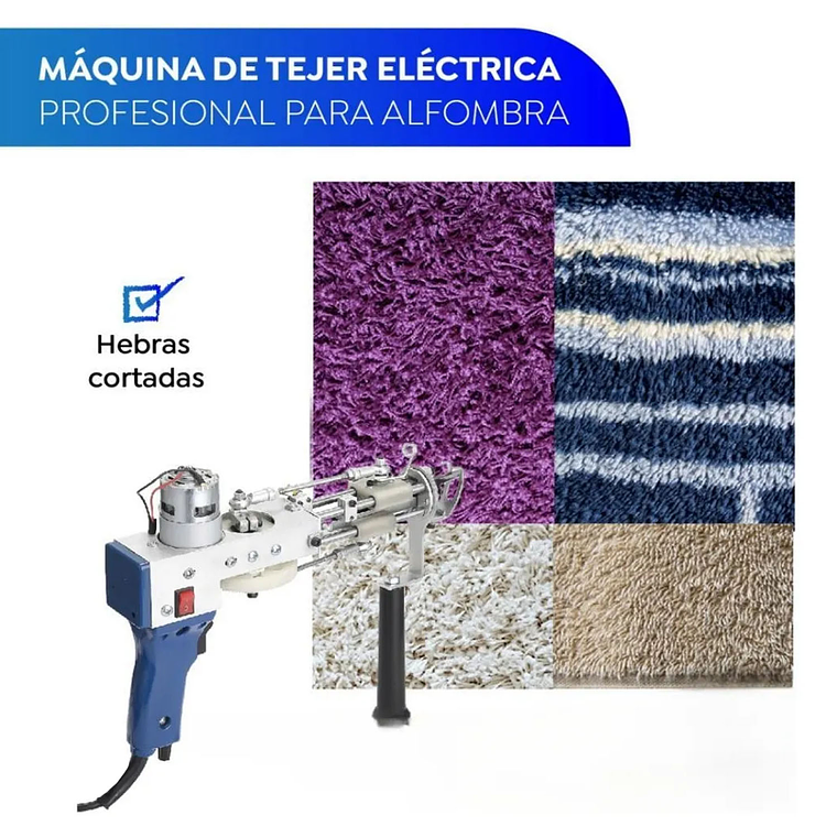 Pistola Tufting 2 En 1 Cut Y Loop Maquina De Tejer Alfombras 5