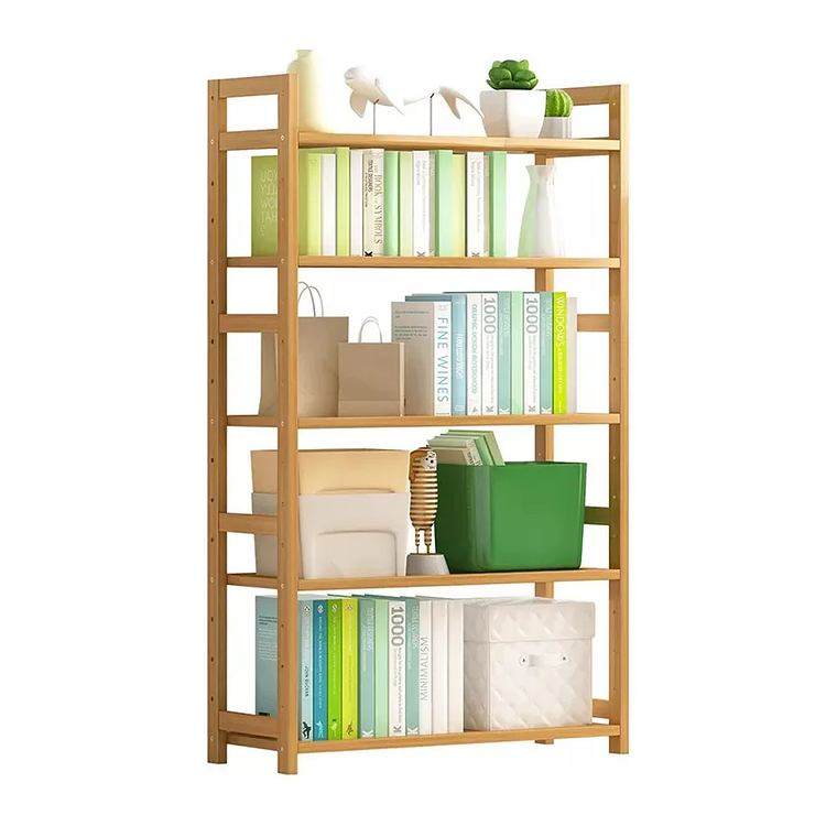 Organizador Estante De Bambú 5 Niveles De Cocina Y Baño 3