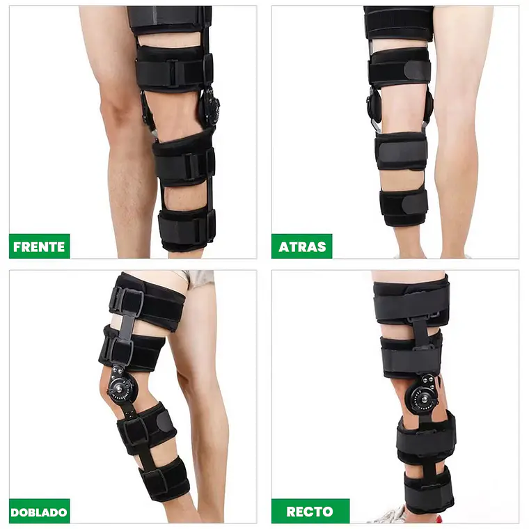 Inmovilizador De Rodilla Con Regulacion Extesion Talla Unica 5