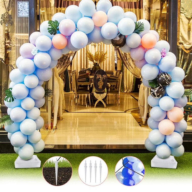 Base Estructura Para Arco De Globos Completo 2.7 X 3 Metros 6