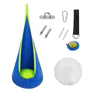 Columpio Sensorial Hamaca Niños Interior Y Exterior Con Cojín